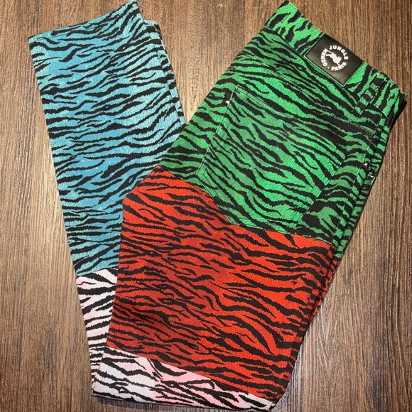 Kenzo x H&M Multicolor Zebra Print Bottoms